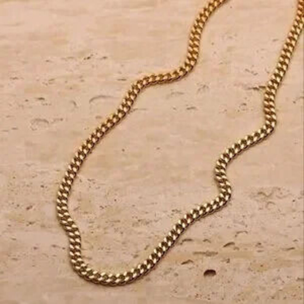 Gold 18k Gold Plated Chain Necklace